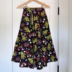 Nooworks Francis Skirt in Witchy Ways Print - NWT